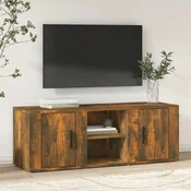 TV ormaric boja dimljenog hrasta 100 x 31,5 x 35 cm drveni