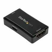 StarTech.com 45ft / 14m HDMI Signal Booster - 4K 60Hz - USB Powered - HDMI Inline Repeater & Amplifier - 7.1 Audio Support (HDBOOST4K2) - video/audio extender - HDMI