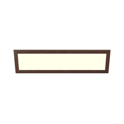 Eglo - LED RGBW prigušiva nadgradni panel SALOBRENA-C LED/34W/230V tamno braon + daljinski upravljac