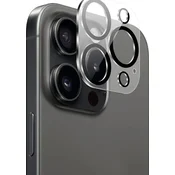 Zaščitno kaljeno steklo za objektiv zadnje kamere iPhone 15 Pro/15 Pro Max