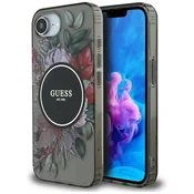 1 to 3 Ovitek Guess Iml Flowers Za Magsafe Za Iphone 16E Zaščita Za Telefon Z Učinkom