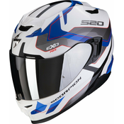 Integralna motociklisticka kaciga Scorpion EXO-520 EVO Air Elan plavo-sivo-bijela