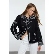 Trendyol Milla Ženski džemperTWOAW25HI00214, Crna
