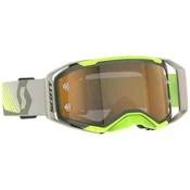 SCOTT Prospect 2.0 AMP motocross naocale kaki-fluo žute sa zlatnom lecom