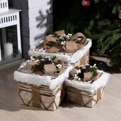 Novogodišnje kutije sa belom imelom