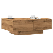 Stol za kavu Artisan hrast 90x60x31 cm Konstruirano drvo