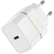 OTTERBOX EU WALL CHARGER 20W/WHITE PROPACK 1XUSB-C-20W USB-PD (78-80869)