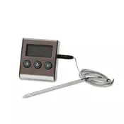 Arte&Fuoco Digitalni vbodni kuhinjski termometer/inox, pvc