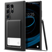 Spigen Liquid Slot, matte black - Samsung Galaxy S24 Ultra (ACS07310)