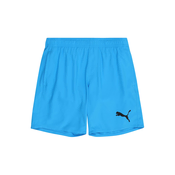 PUMA Kratke kopalne hlače azur/črna