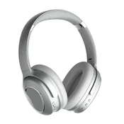 INF Over-Ear ANC Bluetooth Slušalke z Dual-Feed ANC in Dolgo Igranje Silver, (5000323709)