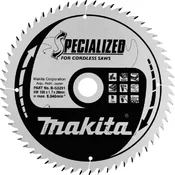 TCT žagin list 190x20mm, 60 zob, za akumulatorske stroje, B-53291 | MAKITA - Makita