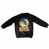Anorak otroška Sonic the Hedgehog - Black - HYBRIS - SEG-31-SON006-92-13-BK