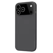 MW MW, Silikonski ovitek za iPhone 17 Pro Max, združljiv z MagSafe, Črna, (5000189773)