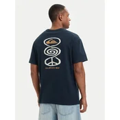 Quiksilver Majica Harmony Spiral EQYZT08304 Mornarsko modra Regular Fit