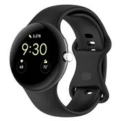 INF Silikonski pašček za uro Google Pixel Watch 3 Black M, (22102916)