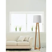 ALMA STAJACA LAMPA E27 /IP20/DRVO & BIJELA NL40202