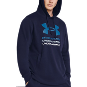 Majica s kapuljacom Under Armour UA Rival Terry Graphic Hood-BLU