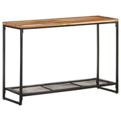 vidaXL Konzolna mizica 110x35x75 cm trden akacijev les