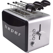 Beper BT.001N Toster, 2 parceta, 6 nivoa pecenja, 750 W