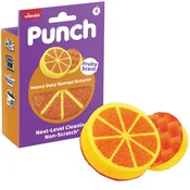 Vileda Vileda Punch Strong pomivalna gobica, oranžna, 1 kos