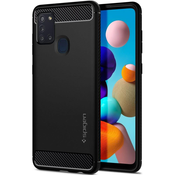 SPIGEN RUGGED ARMOR GALAXY A21S MATTE BLACK (ACS00974)