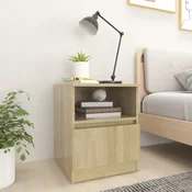 Nocni ormaric boja hrasta sonome 40x40x50 cm konstruirano drvo