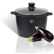 Royalty Line Marmorna ponev s steklenim pokrovom, 28 cm