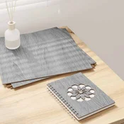 vidaXL Dekorativni paneli 50 pcs Siva sonoma 30 x 30 x 0.3 cm