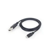 Gembird CABLEXPERT Kabel USB 2.0 Lightning (IP5 in višji) za polnjenje in sinhronizacijo, 1 m, črn