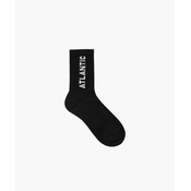Mens Standard Length Socks ATLANTIC - Black
