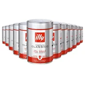 Illy Moka Tostato Normal Classico Arabica Mleta kava 250g 12 kos