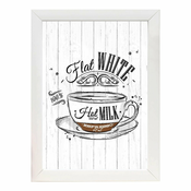 Slika 24x29 cm Flat White - Wallity