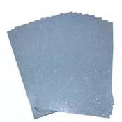 Eva pena glitter srebrna