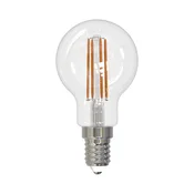 Arcchio LED-žarnica v obliki kapljice, E14, 4.000 K, 2,2 W, žarilna nitka - transparenten - Steklo