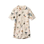 Liewood UV-zaščita Max bež / rjava / siva / temno zelena