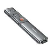 BASEUS ORANGE DOT laserski pokazivac dometa 100 m, kompatibilan s Windowsom/macOS-om, SILVER WKCD000013