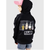 A.LAB Heist Kids Hoodie black