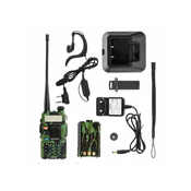 Baofeng UV-5R HTQ 1800mAh kamuflažni radio, voki-toki radio, kamuflažni skener