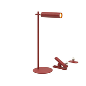 LED prigušiva magnetna stona lampa LED/3W/5V 4000K 1500 mAh crvena