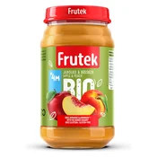 Frutek BIO kašica jabolko in breskev 190 g, od 4. meseca