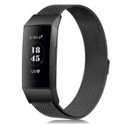 BStrap Fitbit Charge 3 Milanese (Small) pašček, Black