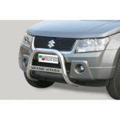 Misutonida Bull Bar O63mm inox srebrni za Suzuki Grand Vitara 3 i 5 vrata 2005-2008 s EU certifikatom