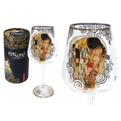 Carmani, kozarec za vino - gustav klimt/Poljub, poljub