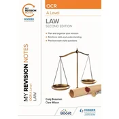My Revision Notes: OCR A Level Law