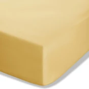 Rumena napenjalna rjuha iz perkala 90x190 cm Easy Iron Percale – Catherine Lansfield