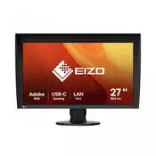 EIZO ColorEdge CG2700S computer monitor 68.6 cm (27) 2560 x 1440 pixels Wide Quad HD LCD Black