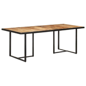 Blagovaonski stol 200 cm od grubog drva manga