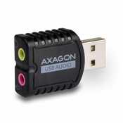 AXAGON USB 2.0 Stereo Audio Mini Adapter ADA-10
