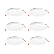 Osram - SET od 6 LED ugradnih plafonskih svetiljki ESSENTIAL LED/18W/230V O 22 cm bela